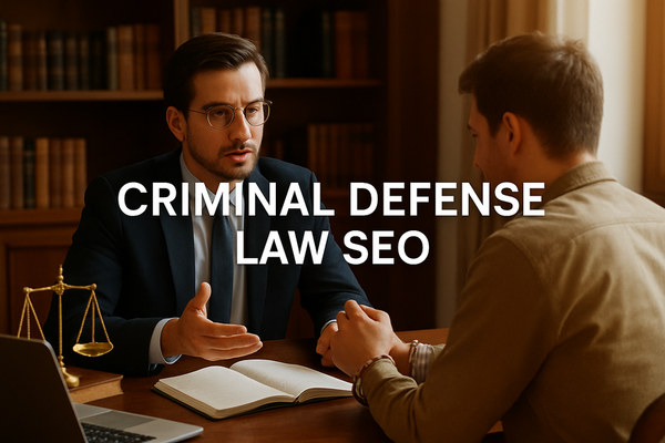 criminal defense law SEO