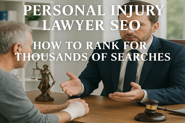 Personal Injury Lawyer SEO: How to Rank for Thousands of Searches